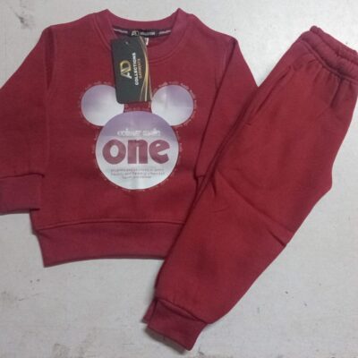 Red Kids Sweatshirt and Trouser